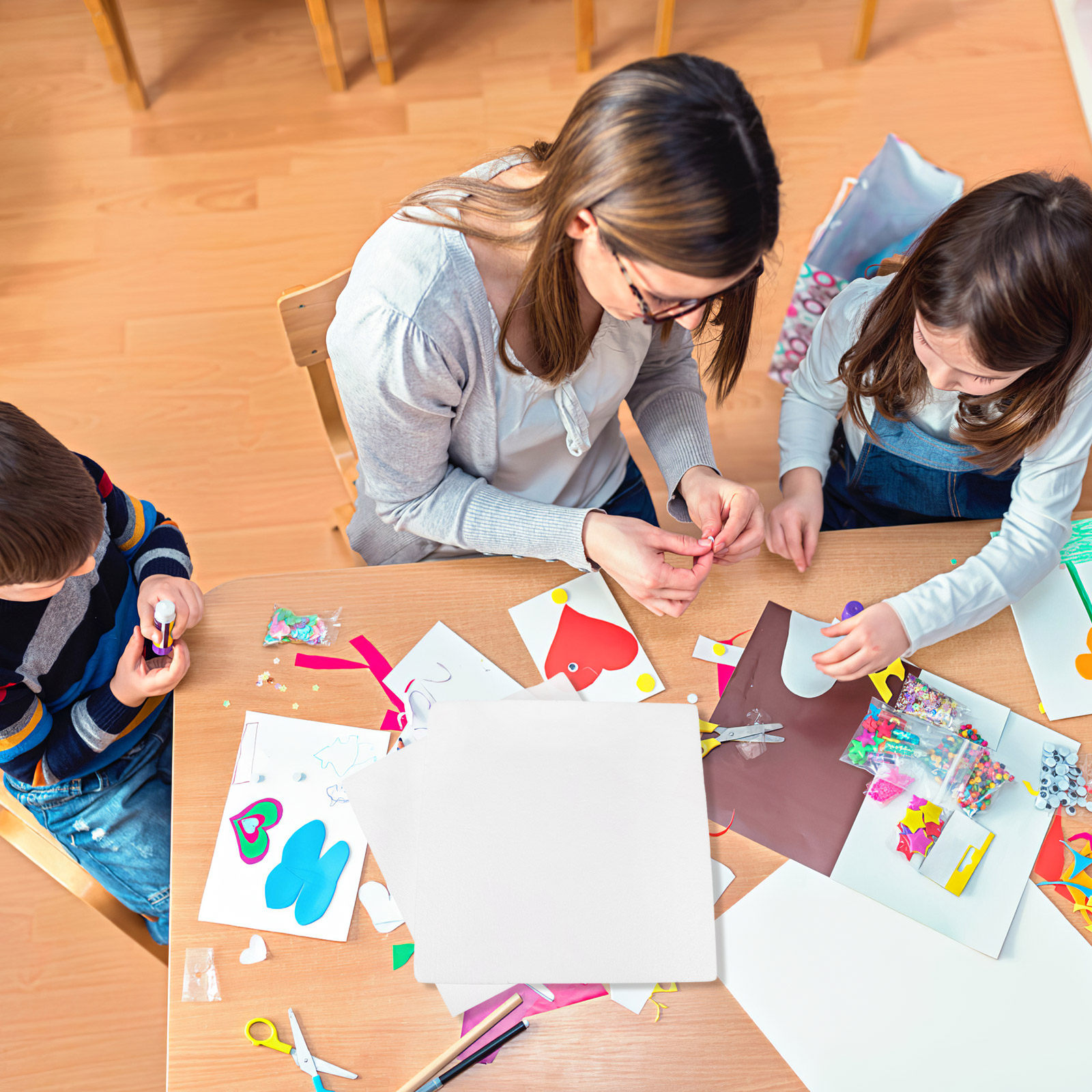 Art Craft For Kindergarten - 2 szt. Piankowe tablice o wysokiej