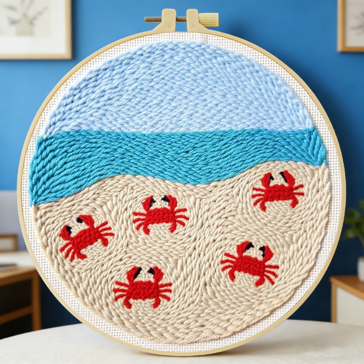 Punch Needle Kit - Zestaw do haftowania punch needle -