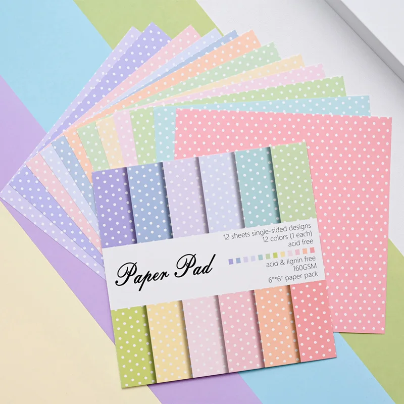 Art X Craft - 12 arkuszy papieru rzemieślniczego z wzorem