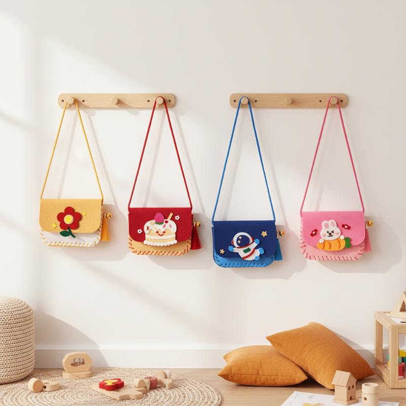 Art Craft For Kindergarten - Uroczy Zestaw do Robienia Torby z