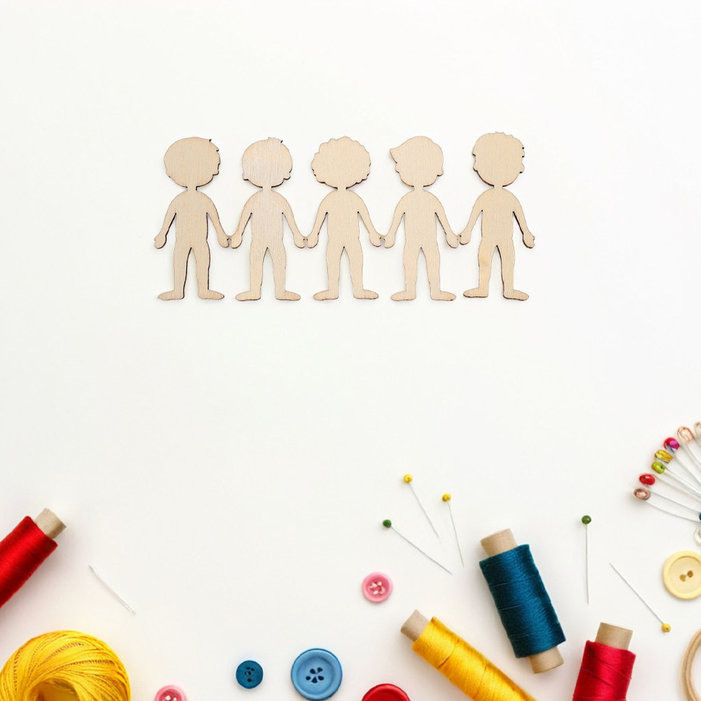 Art Craft For Kindergarten - 100 szt. Wykroje do malowania dla