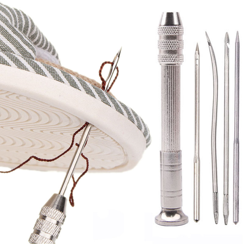 Punch Needle Kit - Zestaw do szycia skóry Szydło Wymienne