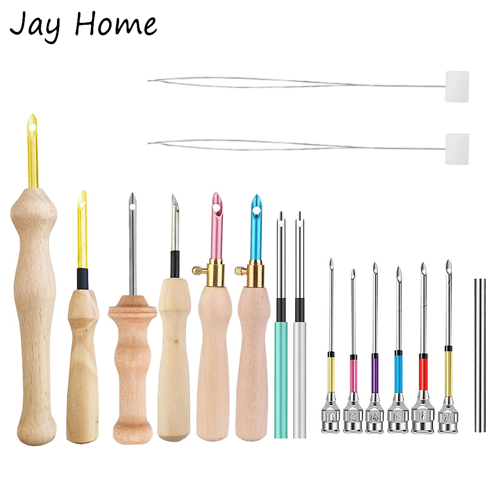 Punch Needle Kit - Zestaw do Punch Needle drewniane, do