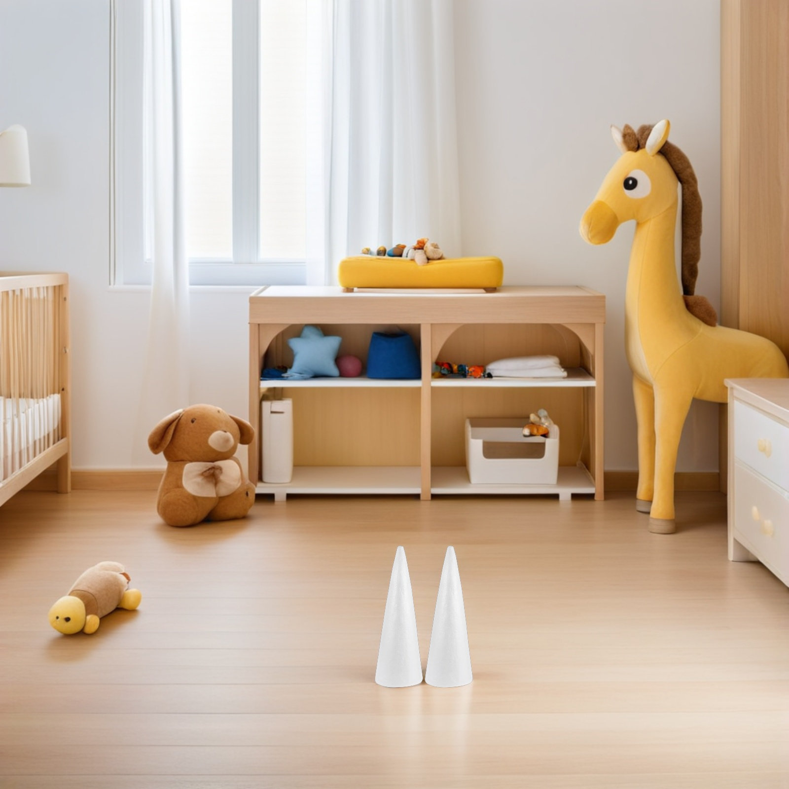 2 szt. Piankowe stożki do ręko – Art Craft For Preschool recenzja i cena