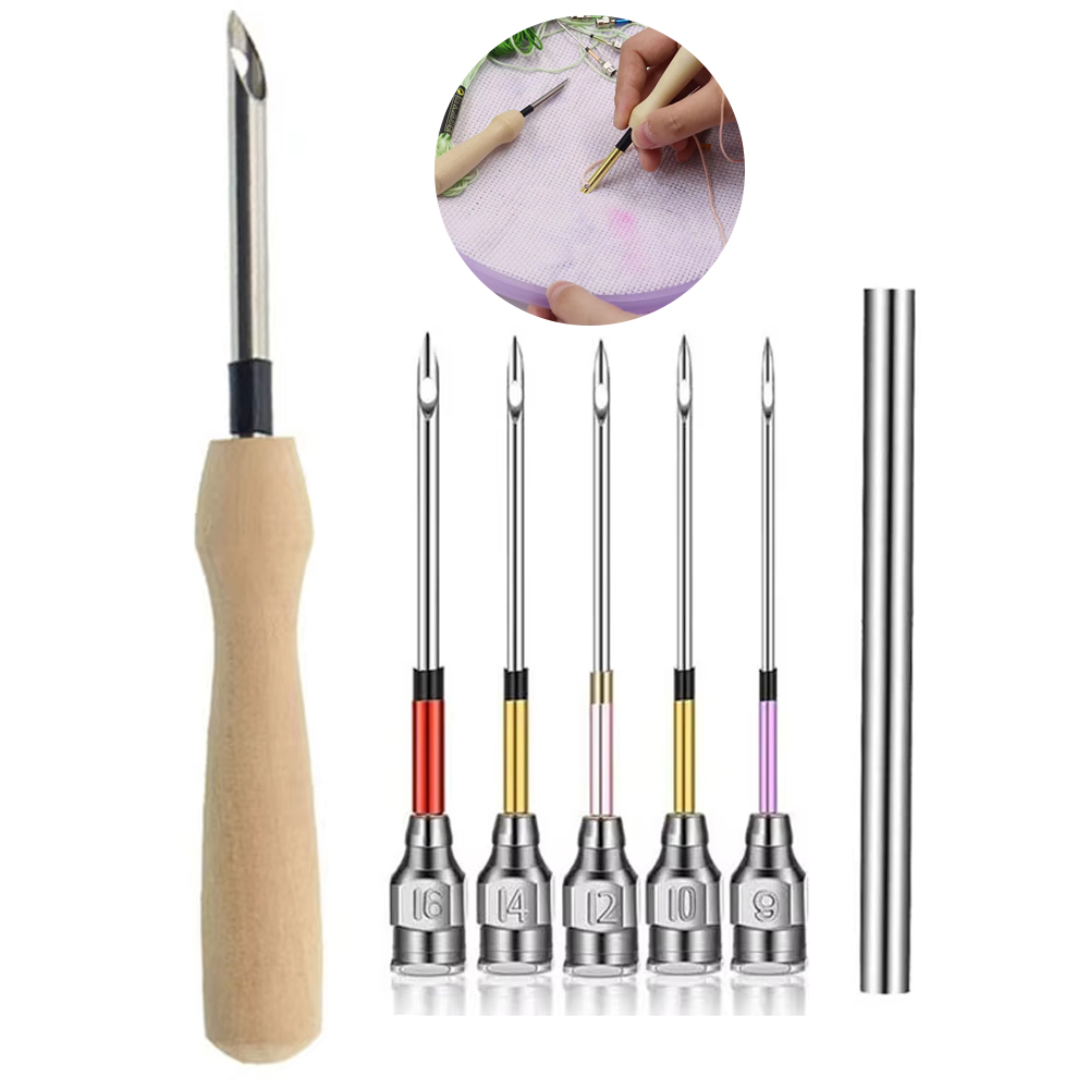 Zestaw narzędzi do haftowania  – Punch Needle Kit recenzja i cena