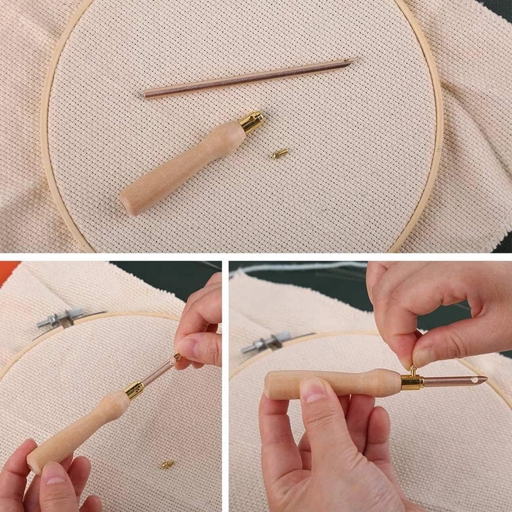 Zestaw narzędzi do haftowania  – Punch Needle Kit recenzja i cena