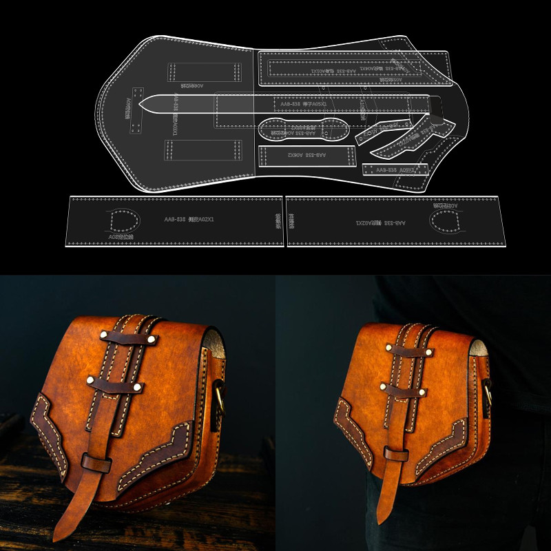 Męski zestaw do samodzielnego  – Leather Tooling Kit recenzja i cena