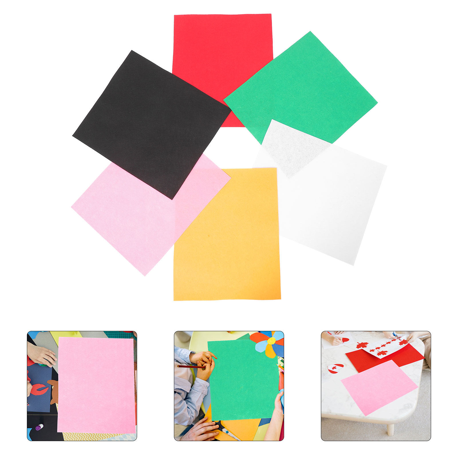 6 arkuszy włókniny dla dzieci  – Art Craft For Kindergarten recenzja i cena