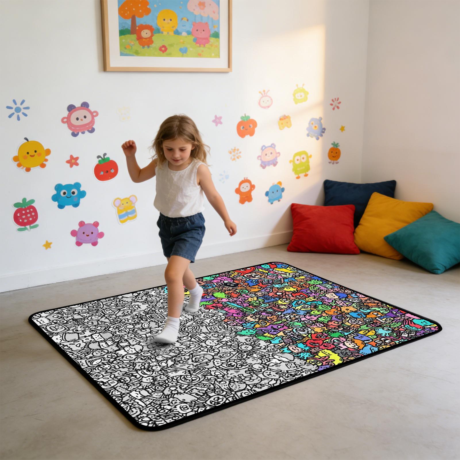 Koc do kolorowania DIY, nadają – Art Craft For Preschool recenzja i cena