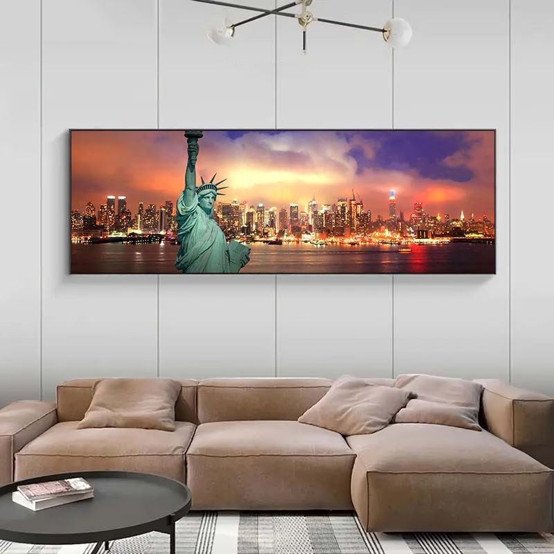 Nowoczesny krajobraz nocnego N – Art And Craft New York recenzja i cena
