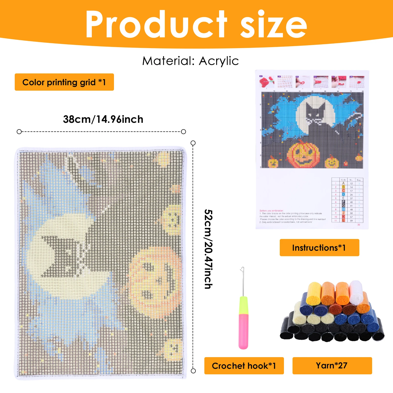Zestawy do haftowania metodą p – Punch Needle Kit recenzja i cena