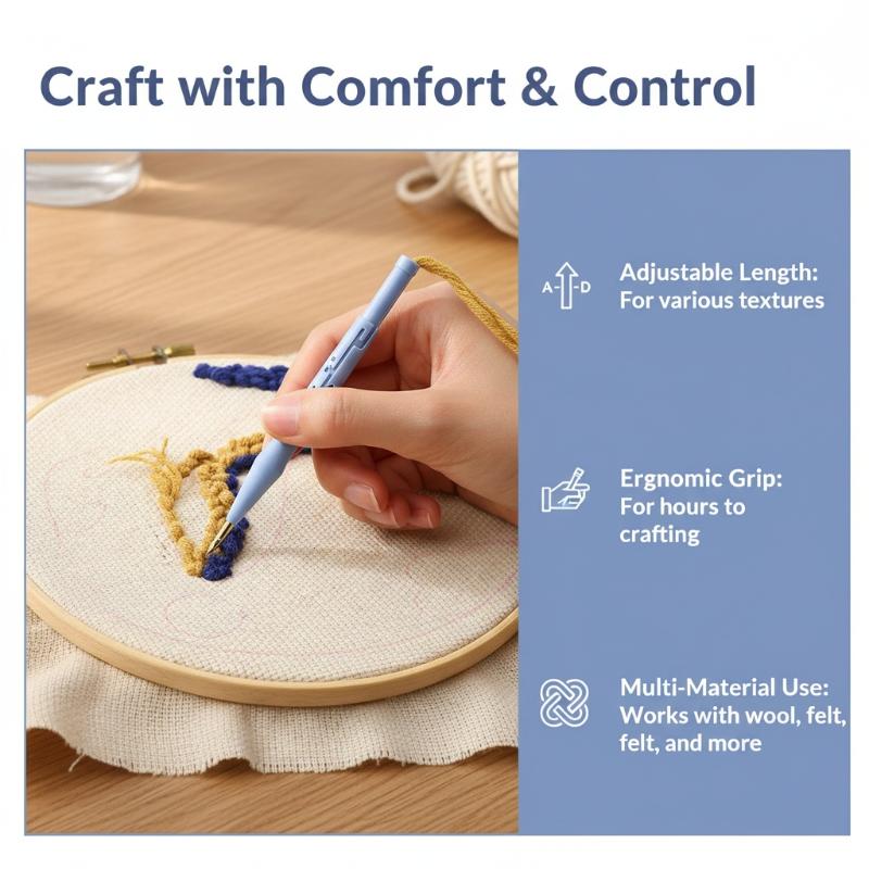 Zestaw do haftowania DIY, narz – Punch Needle Kit recenzja i cena