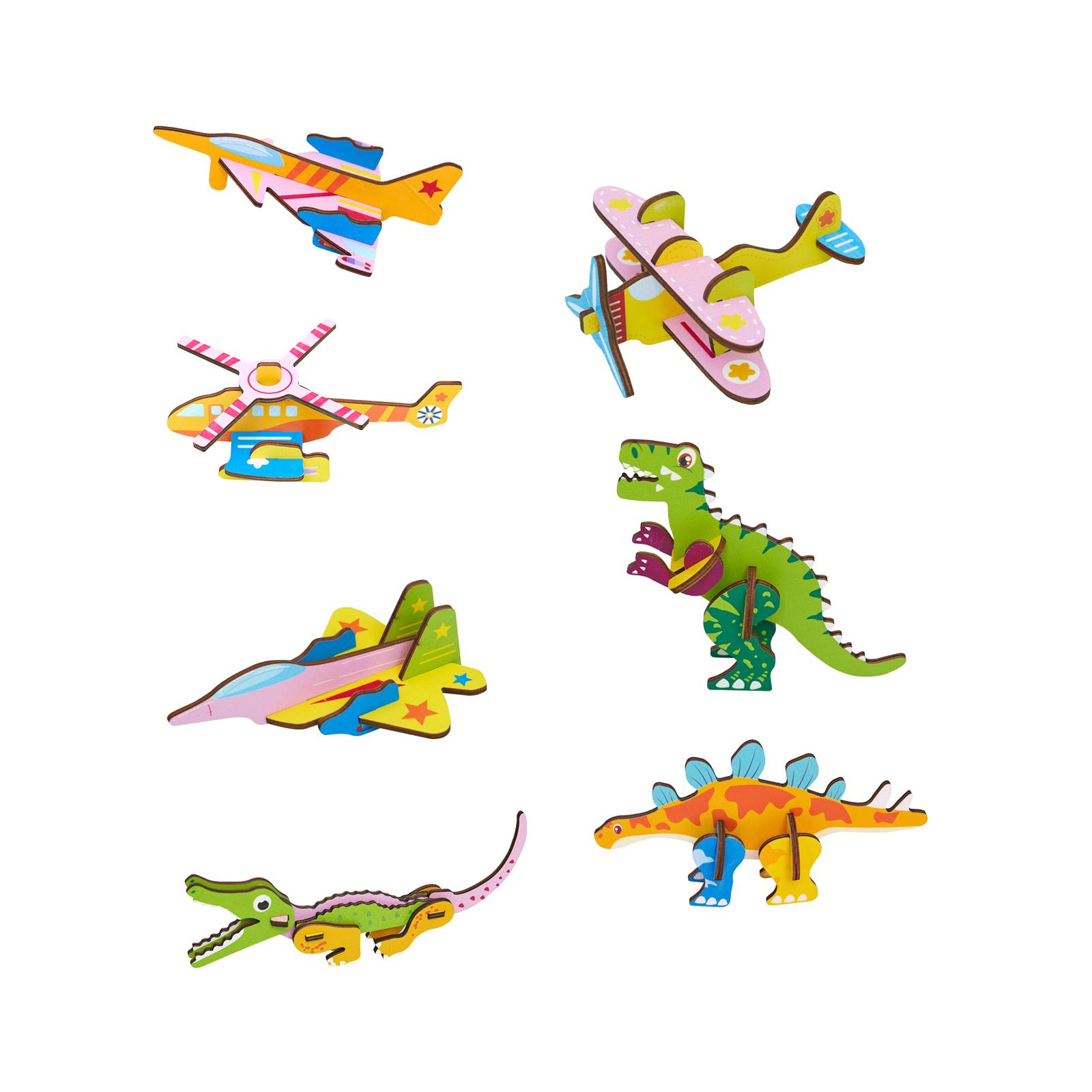 Drewniane puzzle 3D z motywami – Art Craft For Kindergarten recenzja i cena