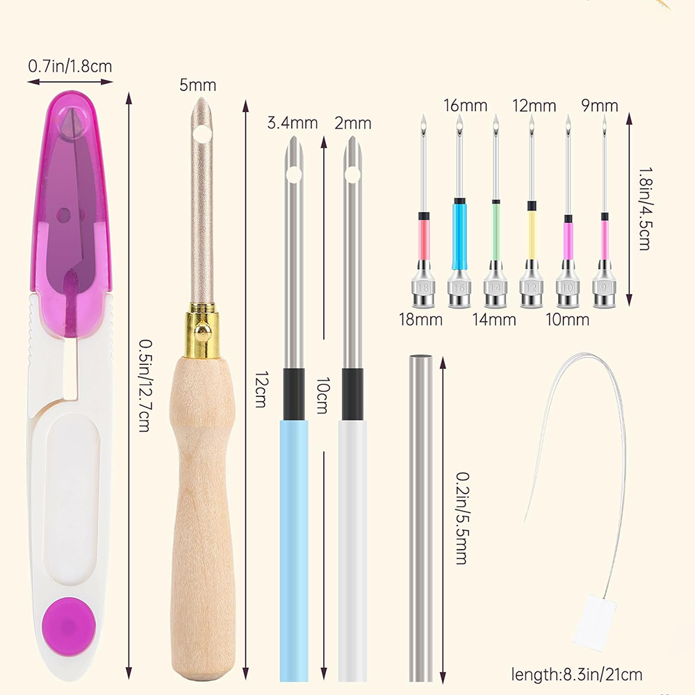 13 szt. Zestaw Punch Needle re – Punch Needle Kit recenzja i cena