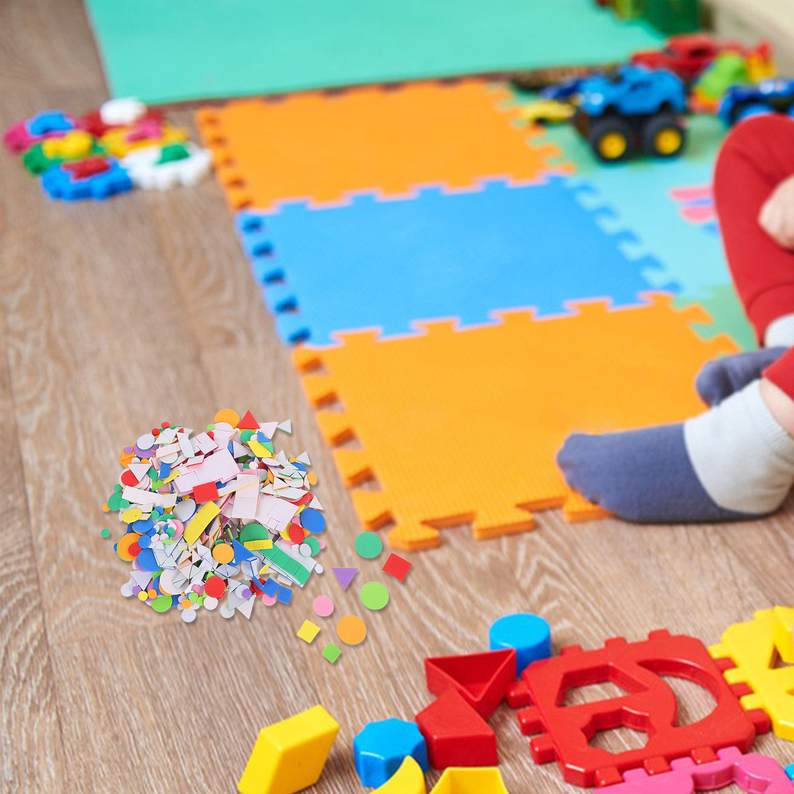 960 szt. Samoprzylepne naklejk – Art Craft For Preschool recenzja i cena