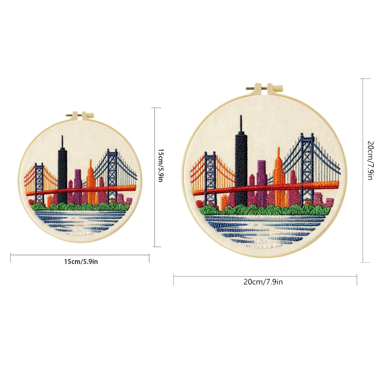 Zestaw do haftowania DIY z mot – Art And Craft New York recenzja i cena