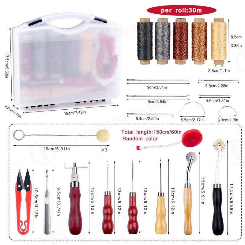 Zestaw narzędzi do ręcznego sz – Leather Tooling Kit recenzja i cena