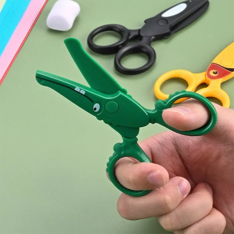 Nożyczki dla dzieci, ręcznie r – Art Craft For Preschool recenzja i cena