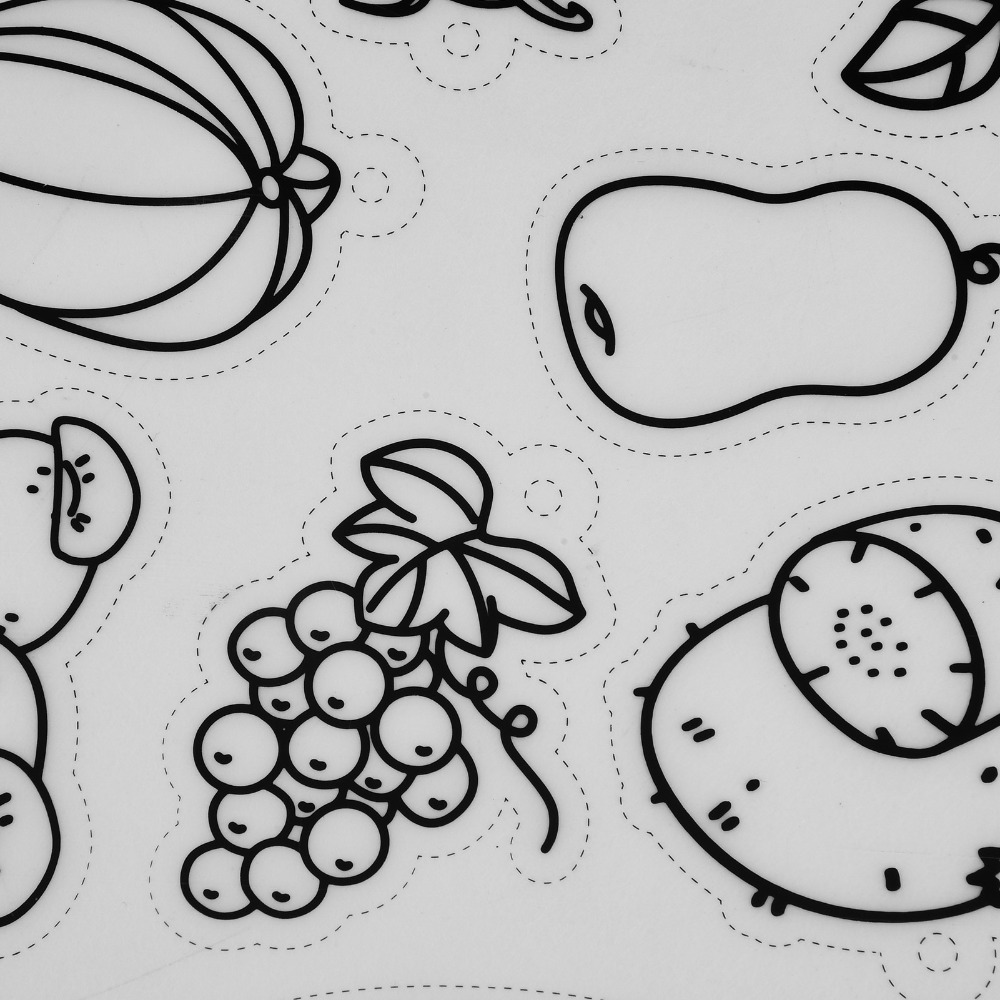 8 szt. Arkuszy termokurczliwyc – Art And Craft Vegetable recenzja i cena