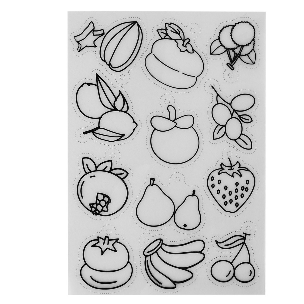 8 szt. Arkuszy termokurczliwyc – Art And Craft Vegetable recenzja i cena