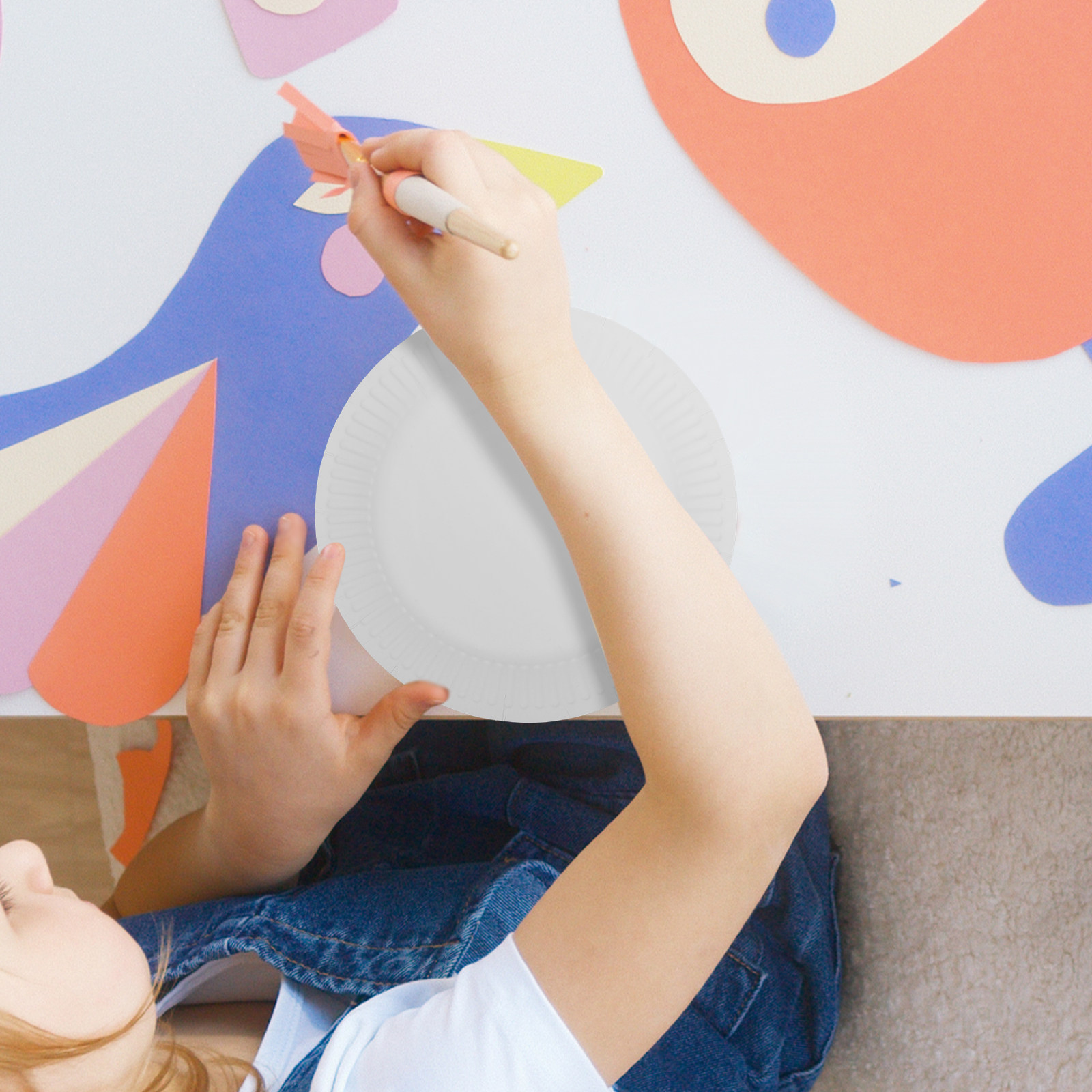 10 szt. Kolorowe, malowalne pa – Art Craft For Preschool recenzja i cena