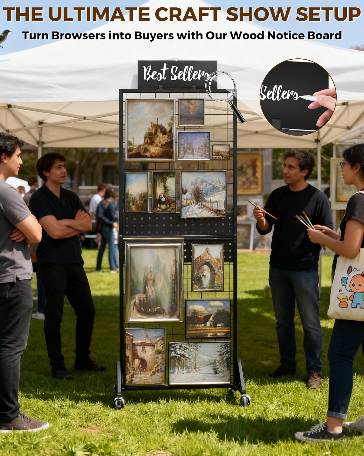 Przenośny stojak ekspozycyjny  – Art X Craft recenzja i cena