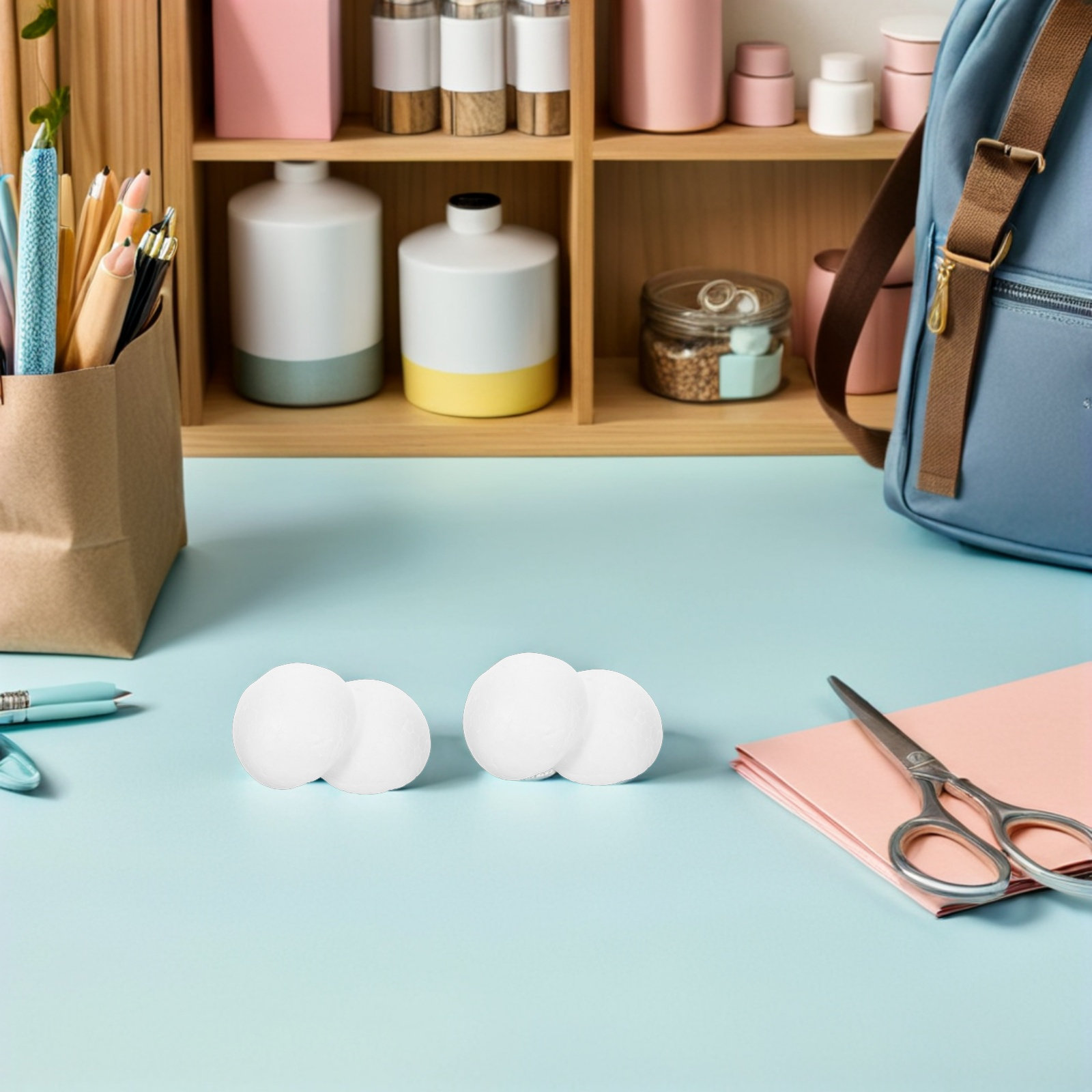 200 szt. Półkule z pianki biał – Art Craft For Preschool recenzja i cena