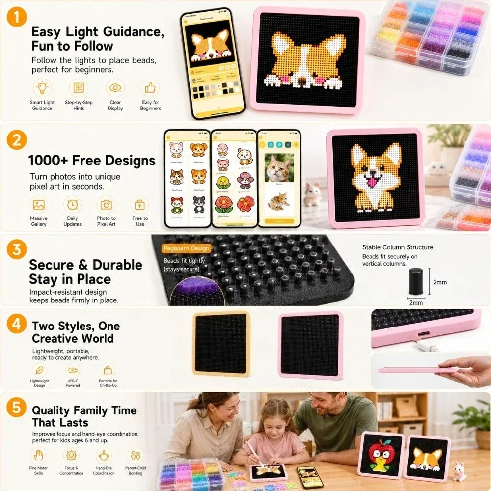 Tablica LED z inteligentnymi m – Art Craft Materials recenzja i cena