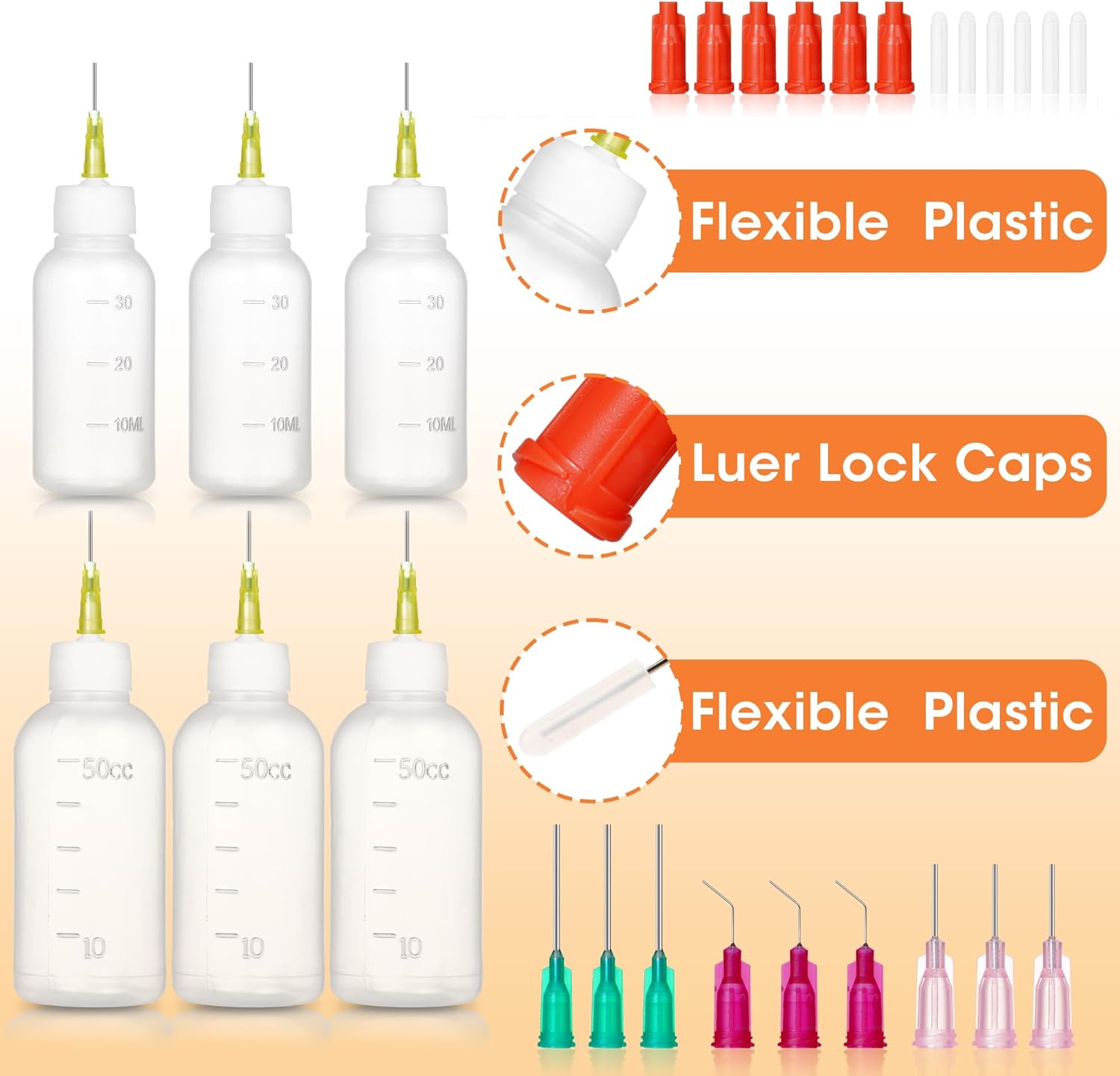 Zestaw precyzyjnych butelek z  – Art Craft Materials recenzja i cena
