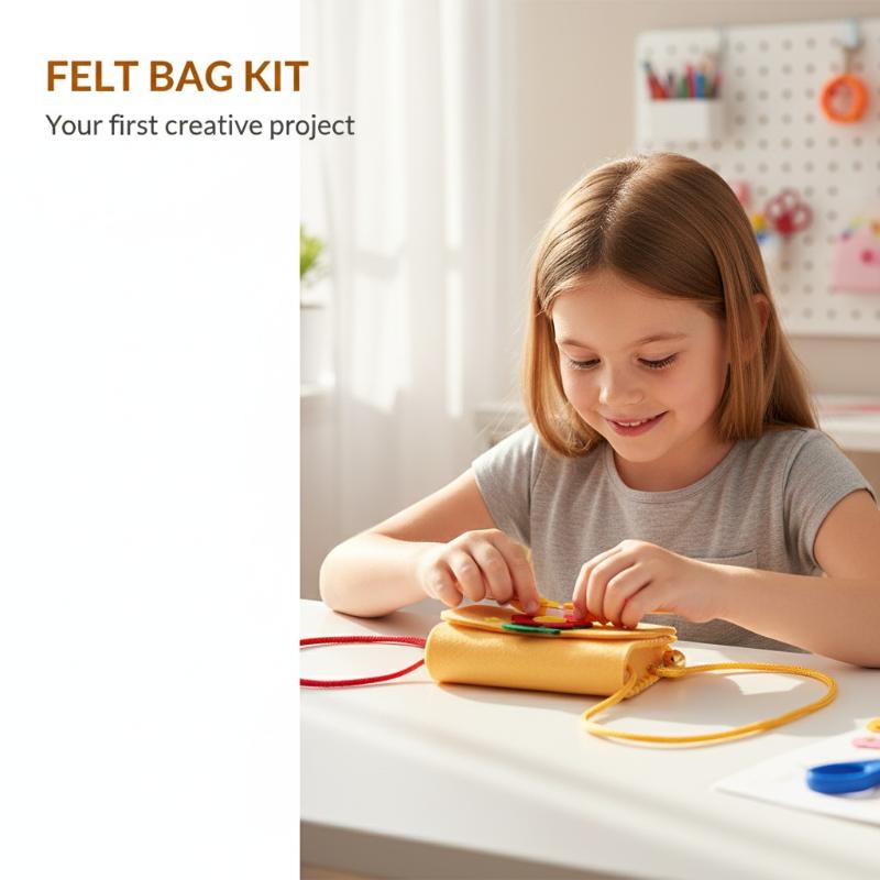 Zestaw do robienia filcowych t – Art Craft For Kindergarten recenzja i cena