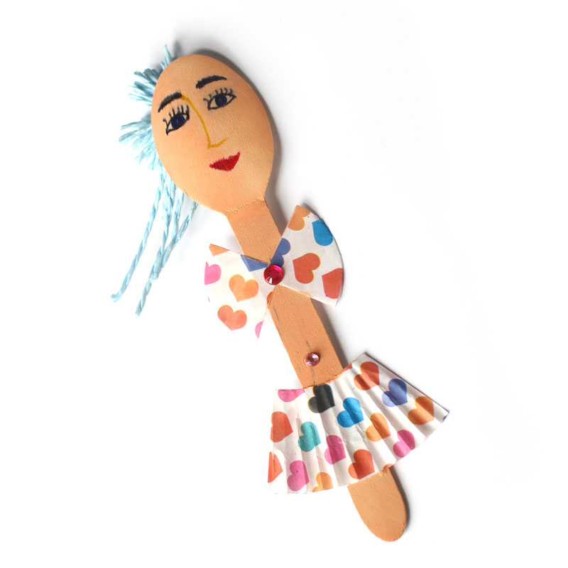 20 SZTUK/PARTIA. Drewniana łyż – Art Craft For Kindergarten recenzja i cena