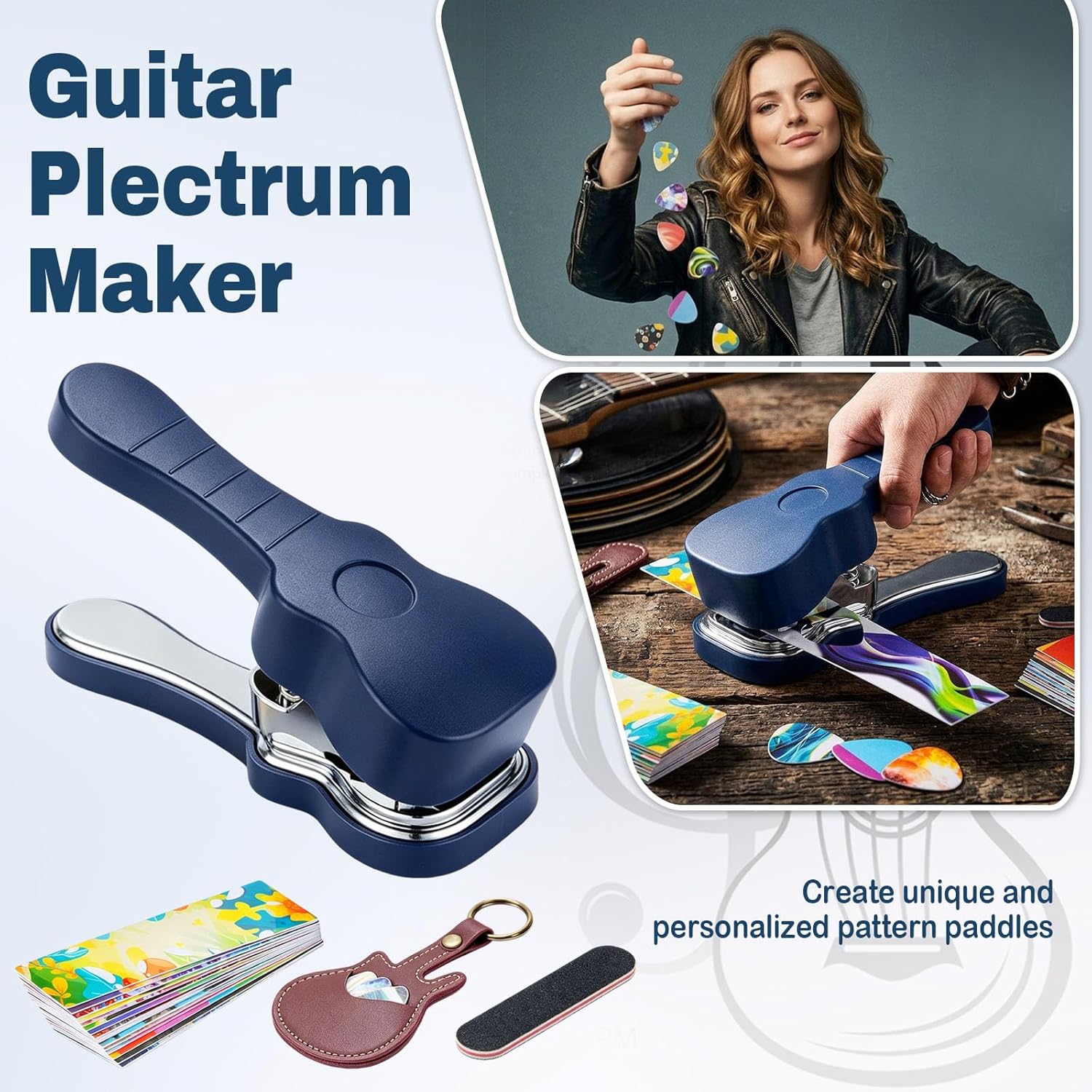 Zestaw do robienia kostek gita – Leather Tooling Kit recenzja i cena