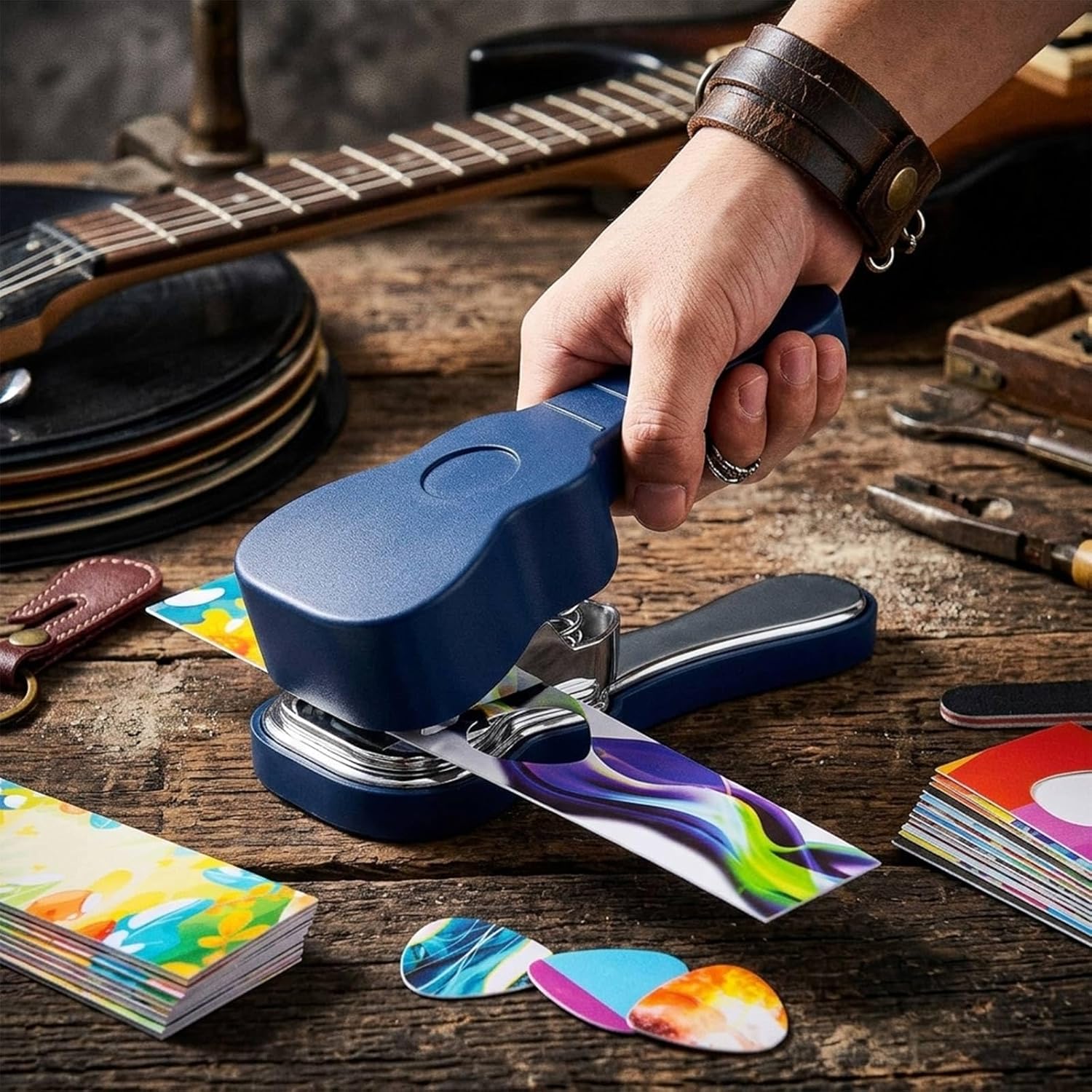 Zestaw do robienia kostek gita – Leather Tooling Kit recenzja i cena