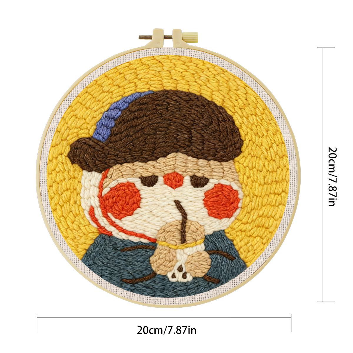 Zestaw do haftowania punch nee – Punch Needle Kit recenzja i cena